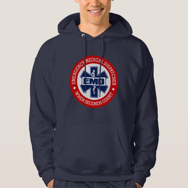 EMD (Akut Medical Dispatcher) Hoodie (Framsida)