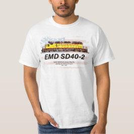EMD SD40-2 Diesellok. Amerikansk flagga T Shirt