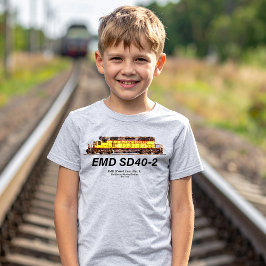 EMD SD40-2 Diesellok. Unionen Stillahavsområdet T Shirt