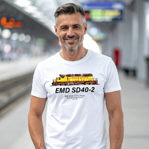 EMD SD40-2 Diesellok. Unionen Stillahavsområdet T Shirt