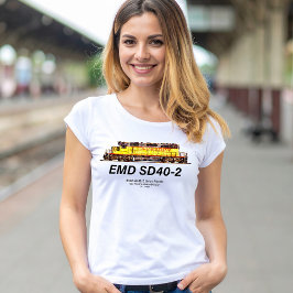 EMD SD40-2 Diesellok. Unionen Stillahavsområdet T Shirt