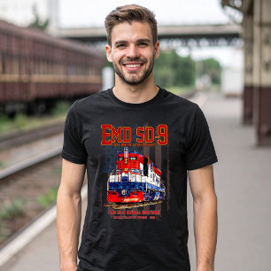 EMD SD-9 Lokomotiv USA:s 250-årsjubileumsfärg T Shirt