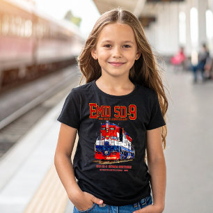 EMD SD-9 USA 250-årsjubileums Heritage-lok T Shirt