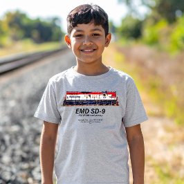 EMD SD-9 USA 250th Anniversary Heritage Locomotive T Shirt