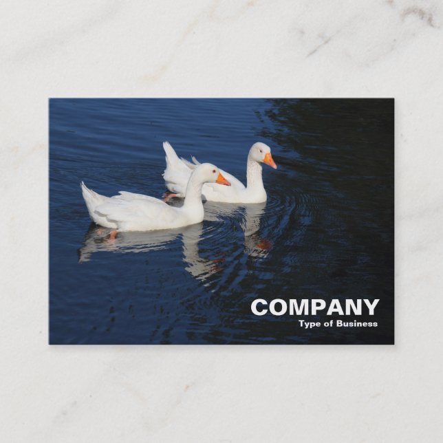 Emden Geese Visitkort (Framsida)