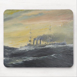 Emden rider vågarIndiska oceanen 1914 2011 Musmatta