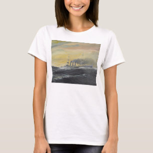 Emden rider vågarIndiska oceanen 1914 2011 T-shirt