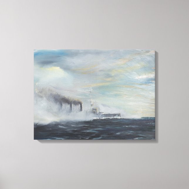 Emden "Svan vid Öster" 1914 2011 Canvastryck (Framsida)