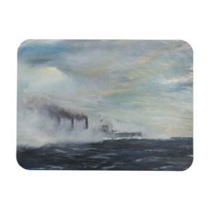 Emden "svanen av öster" 1914 2011 magnet