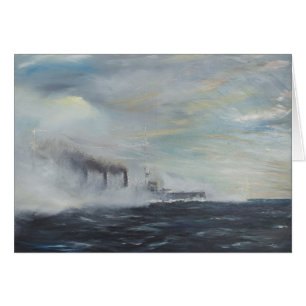 Emden 'Svanen från Öster' 1914 2011 Hälsningskort