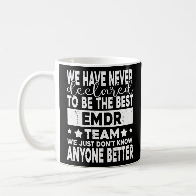 Emdr Crew Trauma Nurse Woman Emdr Therapy Team Kaffemugg (Vänster)