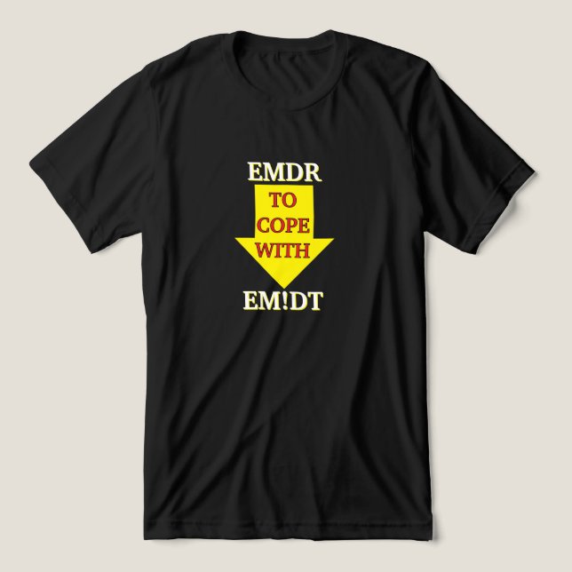 EMDR för att hantera EM!DT T-Shirt (Design Framsida)