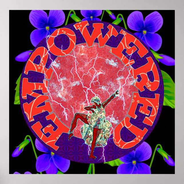 Emdriven kvinna poster (Framsidan)