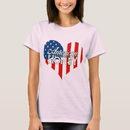 Emdriven patriotisk t shirt
