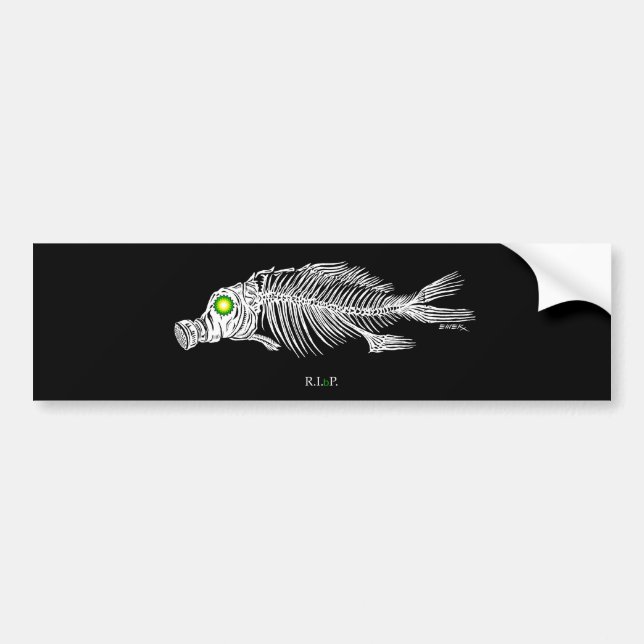 emek_bp_fish_gasmask_sticker bildekal (Framsidan)