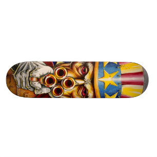 Emek "Farbror Bluff" Skateboard Bräda 21,5 Cm