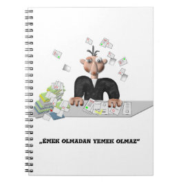 Emek olmadan yemek olmaz Personlig Anteckningsbok