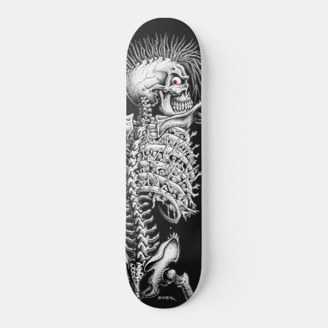 Emek "Själsstjälaren" Skateboard Bräda 20,5 Cm (Framsida)