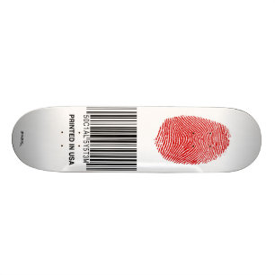 Emek "Tryckt" Skateboard Bräda 20 Cm