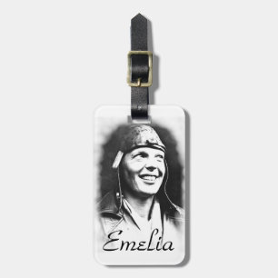 Emelia Earhart - lotsa Bagagebricka