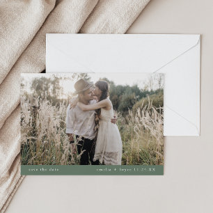 EMELIA Foto Enkel Sagegrön Boho Rustik Bröllopskor Spara Datumet
