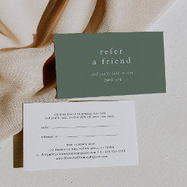 EMELIA Rustic Sage-Grönt Se en Friend-rabatt Rabattkort