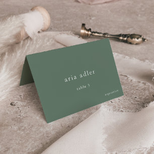 EMELIA Woodland Natature Forest Bröllop Place Card Bordsnummer