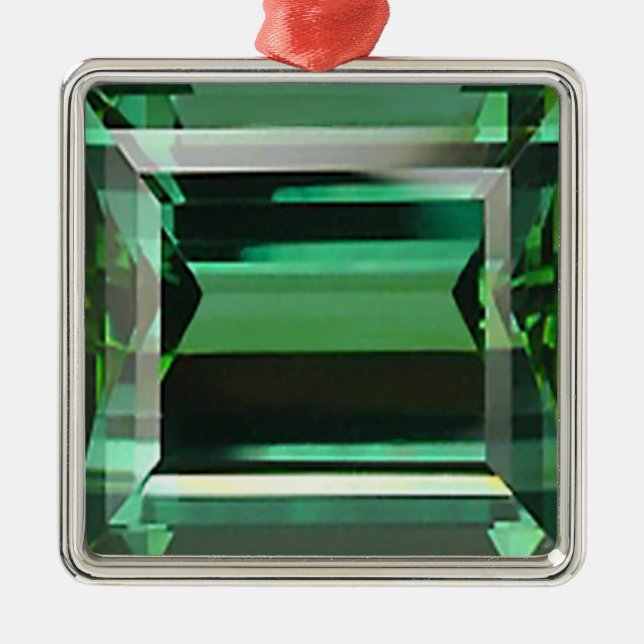 Emerald 3 julgransprydnad metall (Framsidan)