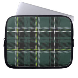 Emerald Academic Plaid  Laptop Fodral