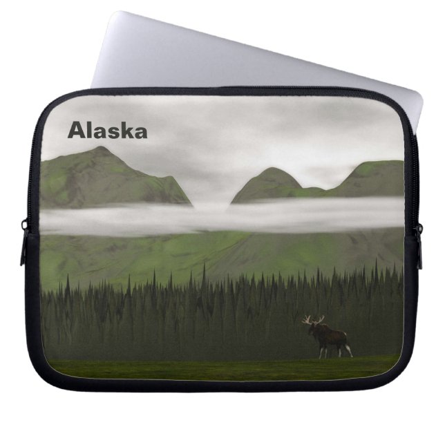 Emerald Alaska Laptop Fodral (Framsidan)