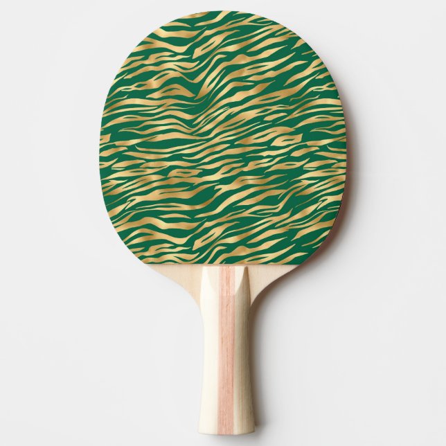 Emerald and Guld Safari Series Design 2 Pingisracket (Framsidan)