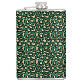 Emerald and Guld Safari Series Design 3 Fickplunta