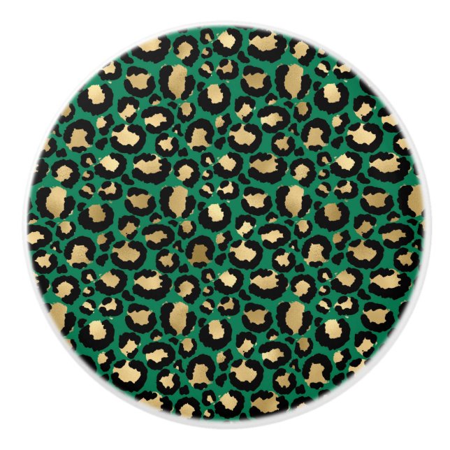 Emerald and Guld Safari Series Design 3 Knopp (Framsidan)