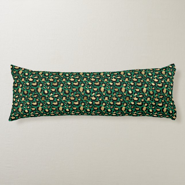 Emerald and Guld Safari Series Design 3 Kroppskudde (Framsidan)