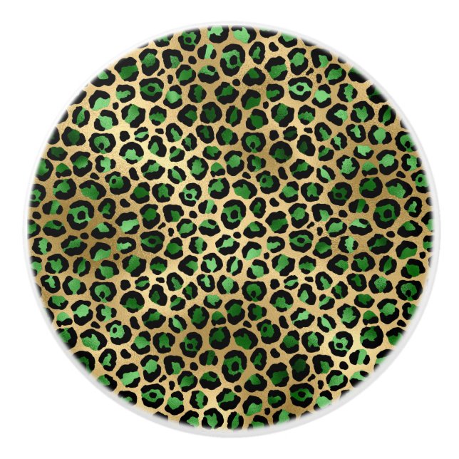 Emerald and Guld Safari Series Design 8 Knopp (Framsidan)