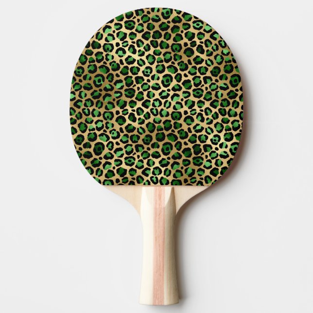 Emerald and Guld Safari Series Design 8 Pingisracket (Framsidan)
