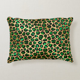 Emerald and Guld Safari Series Design 8 Prydnadskudde