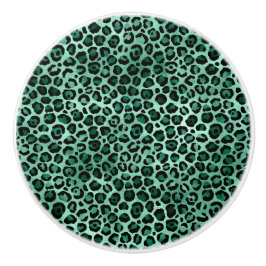 Emerald and Guld Safari Series Design 9 Knopp