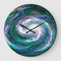 Emerald and Lila Galaxy