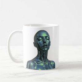 Emerald Android Skönhet Kaffemugg