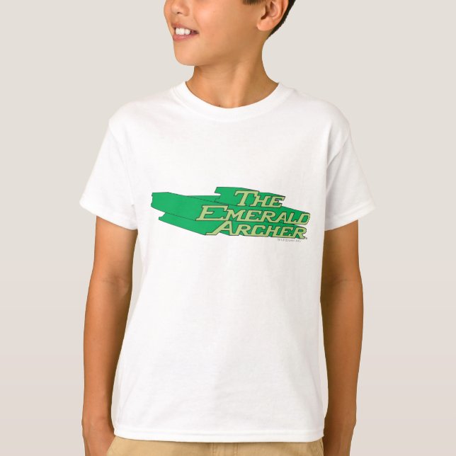 Emerald Archer Logotyp Tee Shirt (Framsida)
