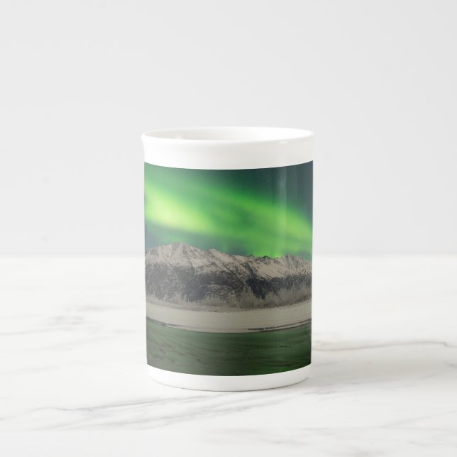 Emerald Aurora Benporslin Mugg (Framsidan)