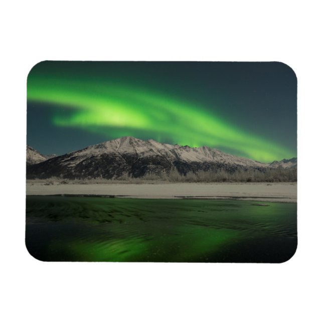 Emerald Aurora Magnet (Horisontell)