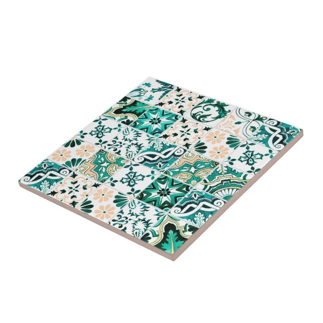 Emerald Azulejo Tiles Kakelplatta (Sidan)