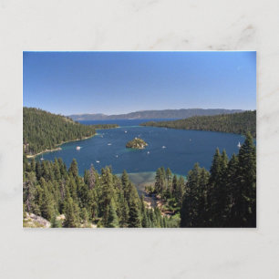 Emerald Bay, Lake Tahoe, Kalifornien, USA Vykort