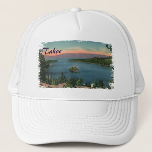 Emerald Bay - Sjö Tahoe Hat Truckerkeps