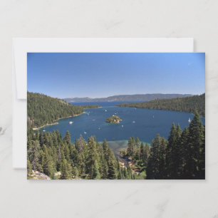 Emerald Bay, Sjö Tahoe, Kalifornien, USA