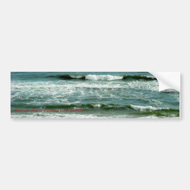 Emerald Beach, Florida - Bumper Sticker Bildekal (Framsidan)