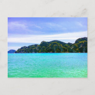 Emerald Beach i Phi Phi Island Vykort