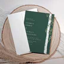 Emerald Björkträd Aspen Grönska Bröllop